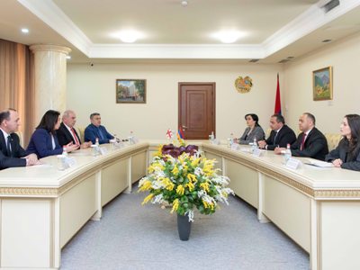 ՔԿ նախագահ Արթուր Պողոսյանը Վրաստանի դեսպանի հետ քննարկել է իրավական փոխօգնության հարցերը