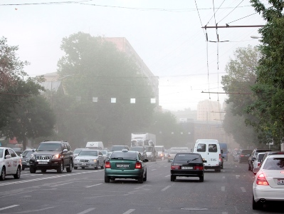 Уровень загрязнения воздуха в Ереване в 3-5 раз превышает допустимую норму