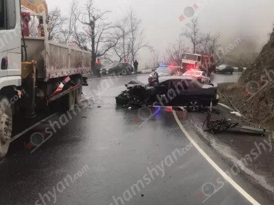 Խոշոր ավտովթար է տեղի ունեցել Սյունիքի մարզում․ վիրավորը ՀՀ ՊՆ ծառայող է