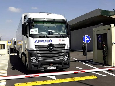 Armenian trucks heading to Syria were escorted by Turkish road police: cargo reached its destination