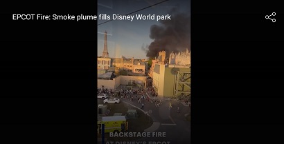 Ֆլորիդայի Walt Disney World-ում հրդեհ է բռնկվել․ այցելուներին տարհանել են