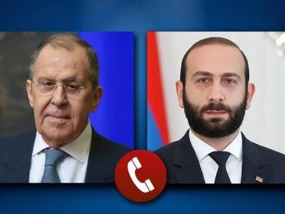 Արարատ Միրզոյանը հեռախոսազրույց է ունեցել Սերգեյ Լավրովի հետ