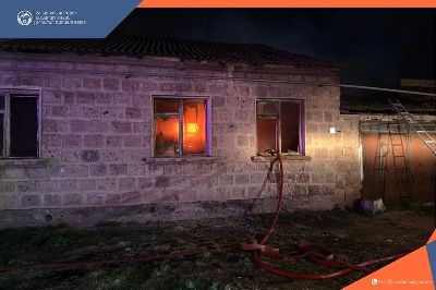 Հրդեհ Արտաշատ քաղաքում․ կանխվել է հրդեհի տարածումը. Վիրավորին հոսպիտալացրել են