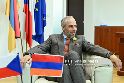 Պրահան հուսով է, որ Երևանի ու Բաքվի միջև խաղաղության համաձայնագիրը շուտով կստորագրվի. Չեխիայի դեսպանի հարցազրույցը