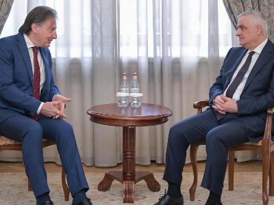 Մհեր Գրիգորյանն ընդունել է Իտալիայի դեսպան Ալեսսանդրո Ֆերրանտիին