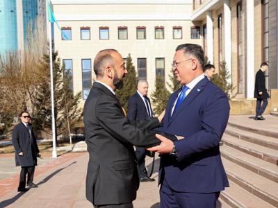 Foreign Ministers of Armenia and Kazakhstan hold ête-à-tête meeting