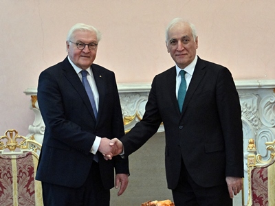 Armenia, Germany presidents highlight implementation of joint programs in energy sector