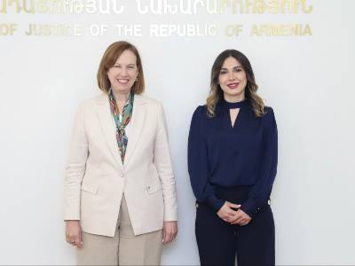 Srbuhi Galyan, Kristina Kvien discuss agenda of Armenia justice minister's working visit to Washington