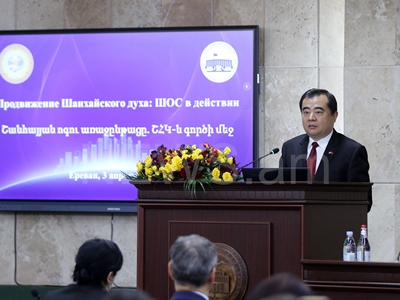 China chargé d'affaires: Armenia is our partner in Shanghai Cooperation Organization expansion process