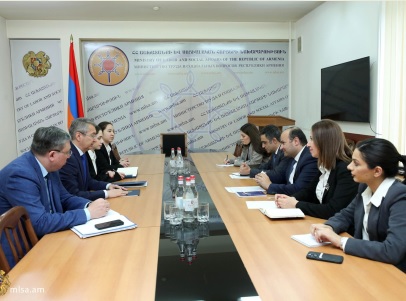 Նախարար Նարեկ Մկրտչյանն ընդունել է ՀՀ-ում Ղազախստանի Հանրապետության արտակարգ և լիազոր դեսպան Բոլատ Իմանբաևին