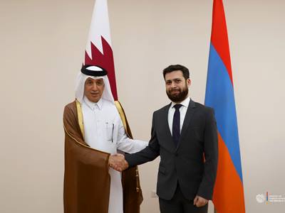 ՀՀ ԱԳ փոխնախարարը և Կատարի ԱԳ պետնախարարը քննարկել են Հայաստանի և Կատարի միջև փոխգործակցության հարցեր
