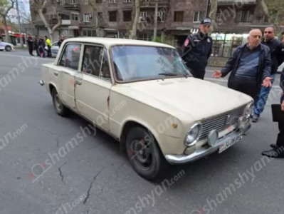 Երևանում 70-ամյա վարորդը «ՎԱԶ 2101»-ով վրաերթի է ենթարկել հետիոտնին. Վերջինս տեղափոխվել է հիվանդանոց