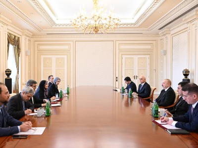 Ադրբեջանի նախագահը եւ Իրանի ճանապարհների նախարարը քննարկել են համատեղ նախագծեր