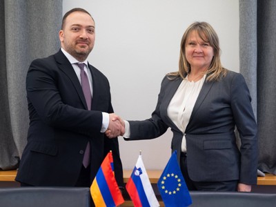 Քննարկվել են հայ-սլովենական երկկողմ համատեղ հետաքրքրություն ներկայացնող հարցեր