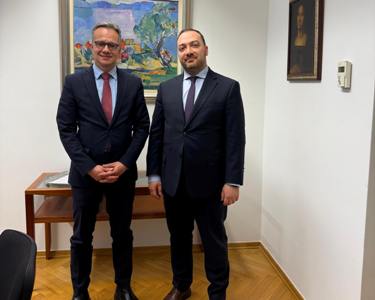 ԱԳՆ գլխավոր քարտուղարը Խորվաթիայում քննարկել է «Երևանյան երկխոսության» և Դուբրովնիկի համաժողովի համագործակցության հարցը