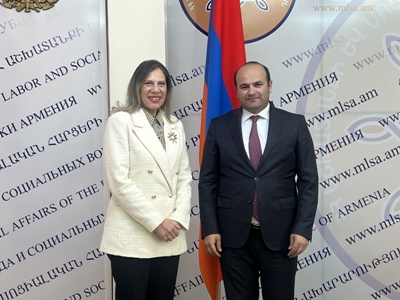 Նարեկ Մկրտչյանը Եգիպտոսի դեսպանի հետ քննարկել է ՀՀ-ում Եգիպտոսի քաղաքացիների աշխատանքի կազմակերպման գործընթացները