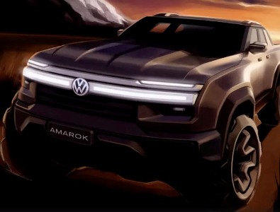 Новый Volkswagen Amarok: Появилось первое изображение