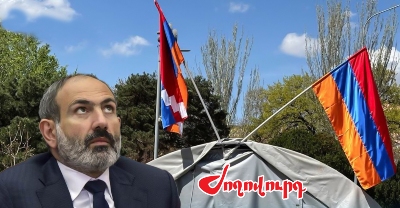 «Ժողովուրդ». Վրանի ապամոնտաժում` մեկ ամիս ավել բնակվարձի դիմաց. իշխանությունը վախեցած է արցախցիների պայքարից