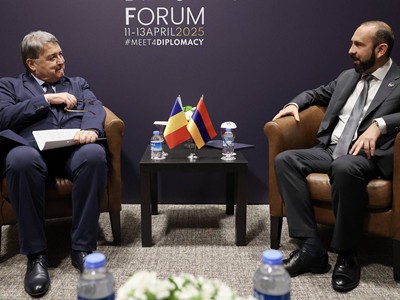 Անթալիայում Հայաստանի եւ Ռումինիայի ԱԳ նախարարները խոսել են «Խաղաղության խաչմերուկ» ծրագրի մասին