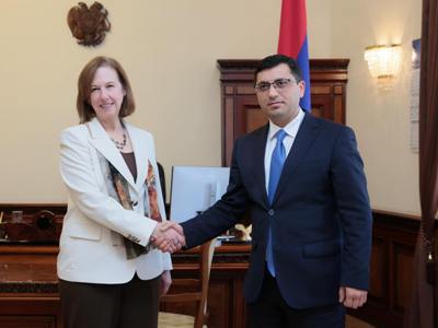 «Կարեւորում ենք ԹՊԻՀ գրասենյակի շարունակական աջակցությունը». Արթուր Նահապետյանը՝ ԱՄՆ դեսպանին