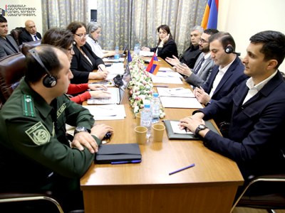 Թրաֆիքինգի դեմ պայքարը ՆԳ նախարարության ուշադրության կենտրոնում․ Արմեն Ղազարյանն ընդունել է ԵԽ փորձագիտական խմբին