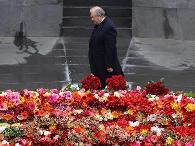 Armenia 4th President Armen Sarkissian: The memory of innocent victims is not just a wound - it is a warning