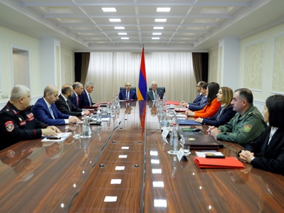 Տեղի է ունեցել Անվտանգության խորհրդի հերթական նիստը. մասնակցել է նաեւ Վահագն Խաչատուրյանը