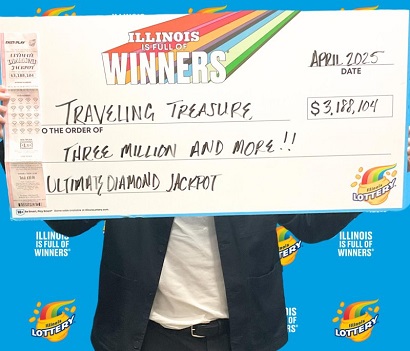 Tourist visiting Chicago wins lottery prize of over $3M