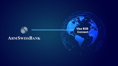 ArmSwissBank Becomes First Bank in Armenia to Offer Visa B2B Connect Services