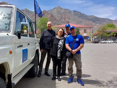 EU Monitoring Mission hosts Finland ambassador to Armenia
