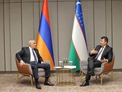Մհեր Գրիգորյանն Ուզբեկստանի փոխվարչապետի հետ քննարկել է երկկողմ առևտրատնտեսական հարաբերությունները