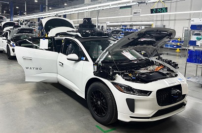 More than 2000 Jaguar I-Pace EVs to become autonomous taxis at new US factory