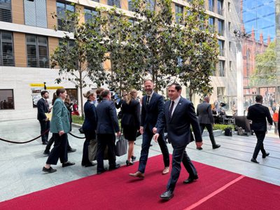 Armenia defense minister attends UN Peacekeeping Ministerial Meeting opening ceremony in Berlin (PHOTOS)