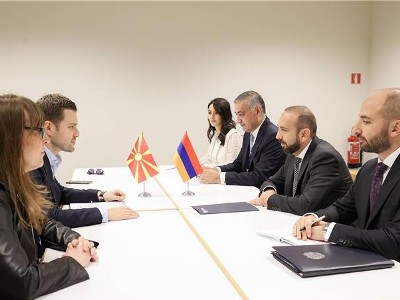 Քննարկվել են Հայաստանի և Հյուսիսային Մակեդոնիայի միջև երկկողմ համագործակցության զարգացման հնարավորությունները