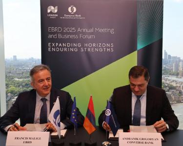 Կոնվերս Բանկը և ՎԶԵԲ-ը ստորագրել են երկու վարկային համաձայնագիր՝ ուղղված ՓՄՁ-ների և «կանաչ» նախագծերի աջակցությանը