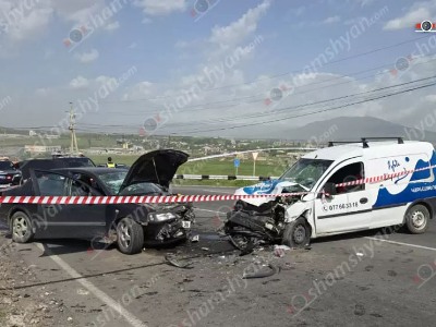 Կոտայքում ճակատ ճակատի բախվել են «Opel Combo»-ն ու «Opel Astra»-ն. տուժածներից 2-ը զինծառայողներ են