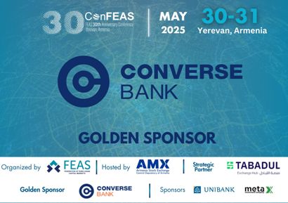 Կոնվերս Բանկը ConFEAS 2025-ի Ոսկե հովանավորն է