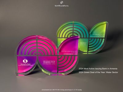 ArmSwissBank received two awards from EBRD