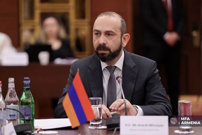 FM: Armenia’s Crossroads of Peace project fully compatible with EU's Global Gateway and Middle Corridor concepts