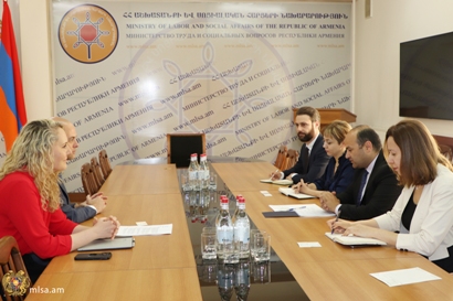 Նարեկ Մկրտչյանը «Սթիրլինգ» միջազգային հիմնադրամի նախագահի հետ քննարկել է ԼՂ-ից բռնի տեղահանվածներին ուղղված ծրագրերը