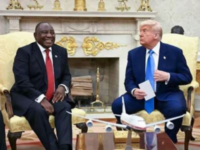 Трамп вспомнил о визите Зеленского в Южную Африку: Я спросил: «Какого черта он делает в Южной Африке?»