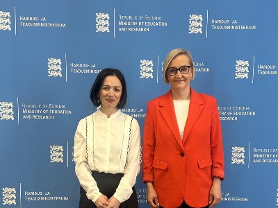 Министр образования Эстонии представила армянской коллеге их опыт укрупнения вузов