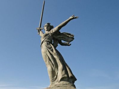 В Волгограде в голове монумента «Родина-мать зовет» нашли тело мужчины
