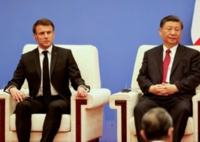 Макрон и Си Цзиньпин высказались за немедленное прекращение огня в Украине