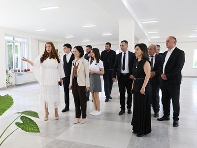 Ժաննա Անդրեասյանը ներկա է եղել Վերջին դասի ավարտական միջոցառումներին