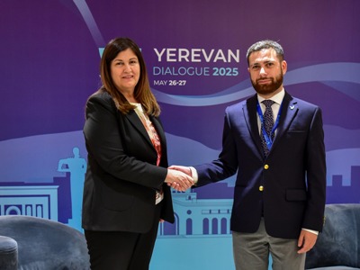 State minister briefs Armenia deputy FM on Palestine’s assessment of situation in Gaza