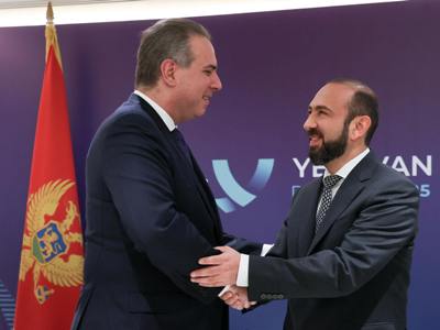 Միրզոյանն ու Չեռնոգորիայի փոխվարչապետը քննարկել են Եվրոպական քաղաքական համայնքի շրջանակներում համագործակցության հարցերը