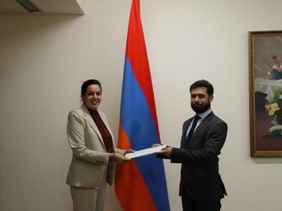 ՀՀ ԱԳ փոխնախարարն ու Ուրուգվայի դեսպանը կարևորել են առևտրատնտեսական և կրթամշակութային, համագործակցության ընդլայնումը