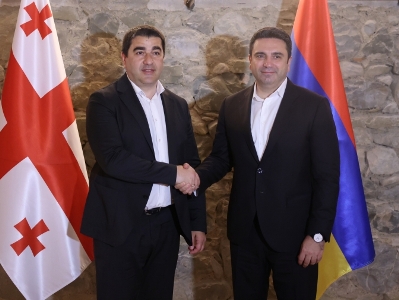 Ալեն Սիմոնյանն ու Վրաստանի խորհրդարանի նախագահը քննարկել են տարածաշրջանային զարգացումները