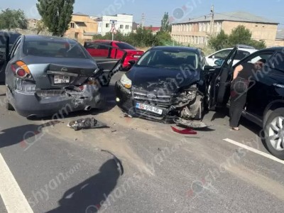 Շղթայական ավտովթար՝ Կոտայքի մարզում․ shamshyan.com